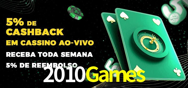 Promoções do cassino ao Vivo 2010Games